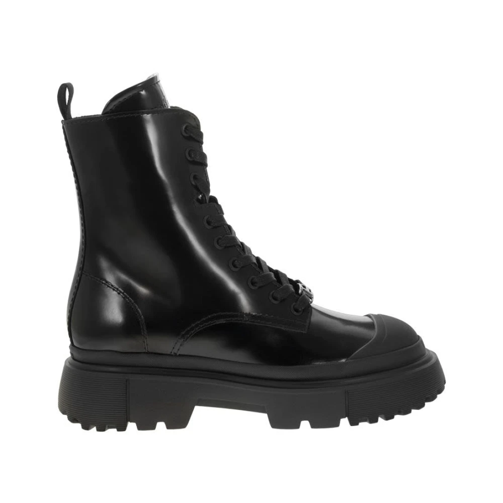 Hogan H619 Gevechtslaarzen Black Dames