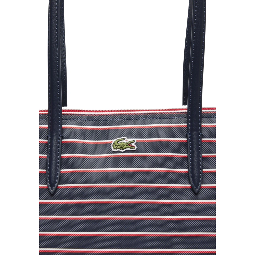 Lacoste Gestreepte Winkelmand Multicolor Dames