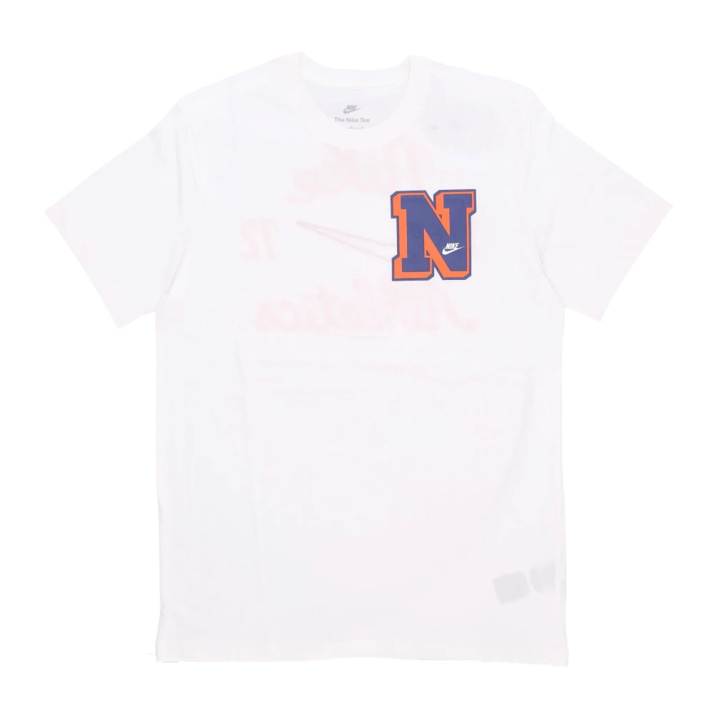 Nike Men's White Training, Xl, Sail Club Tee Soft Fit Cotton