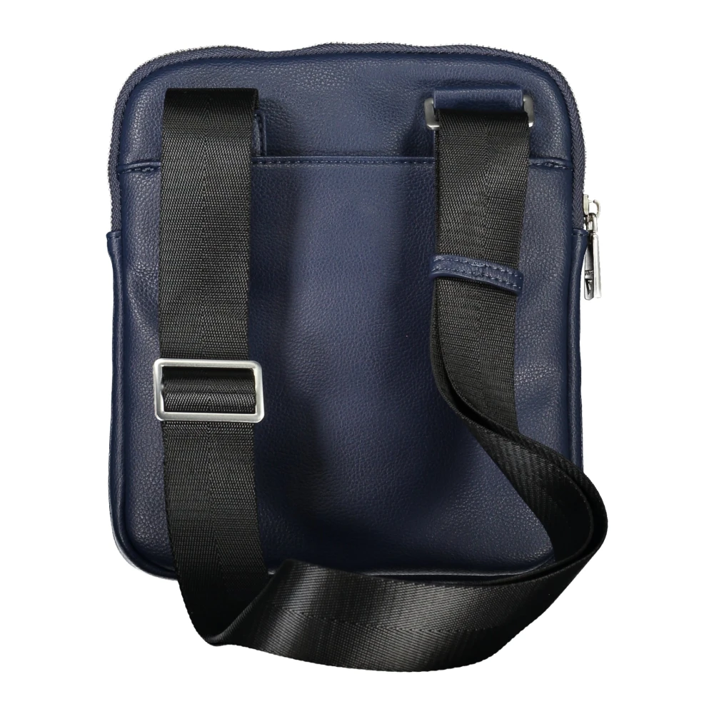 Guess Blauwe Heren Schoudertas Verstelbare Band Blue Heren