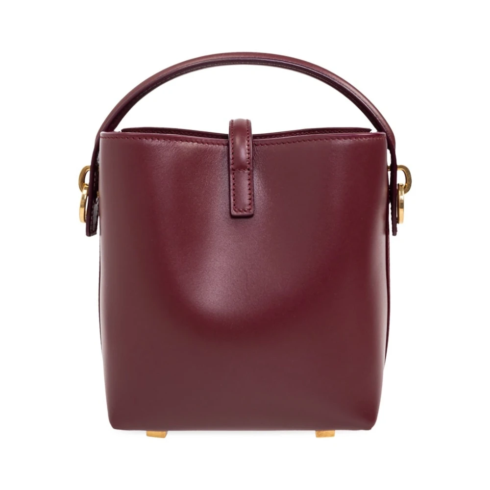 Saint Laurent Mini Schoudertas Cassandre Haaksluiting Red Dames