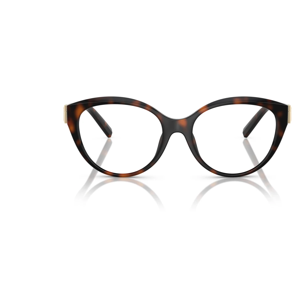 Tiffany Stijlvolle Bril in Zwart Brown Dames