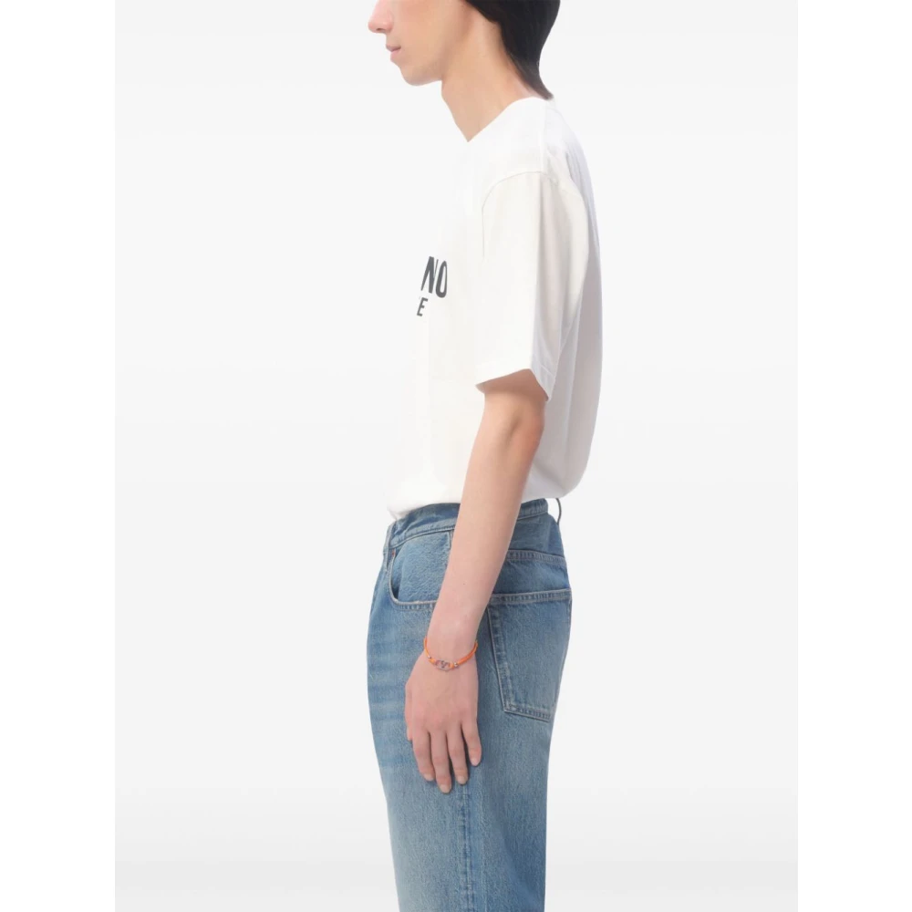 Valentino Garavani Witte T-shirts & Polo's voor Mannen White Heren