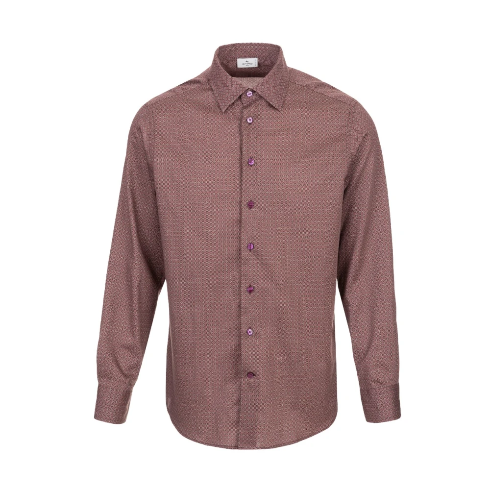 ETRO Stijlvolle Shirt voor Mannen en Vrouwen Purple Heren