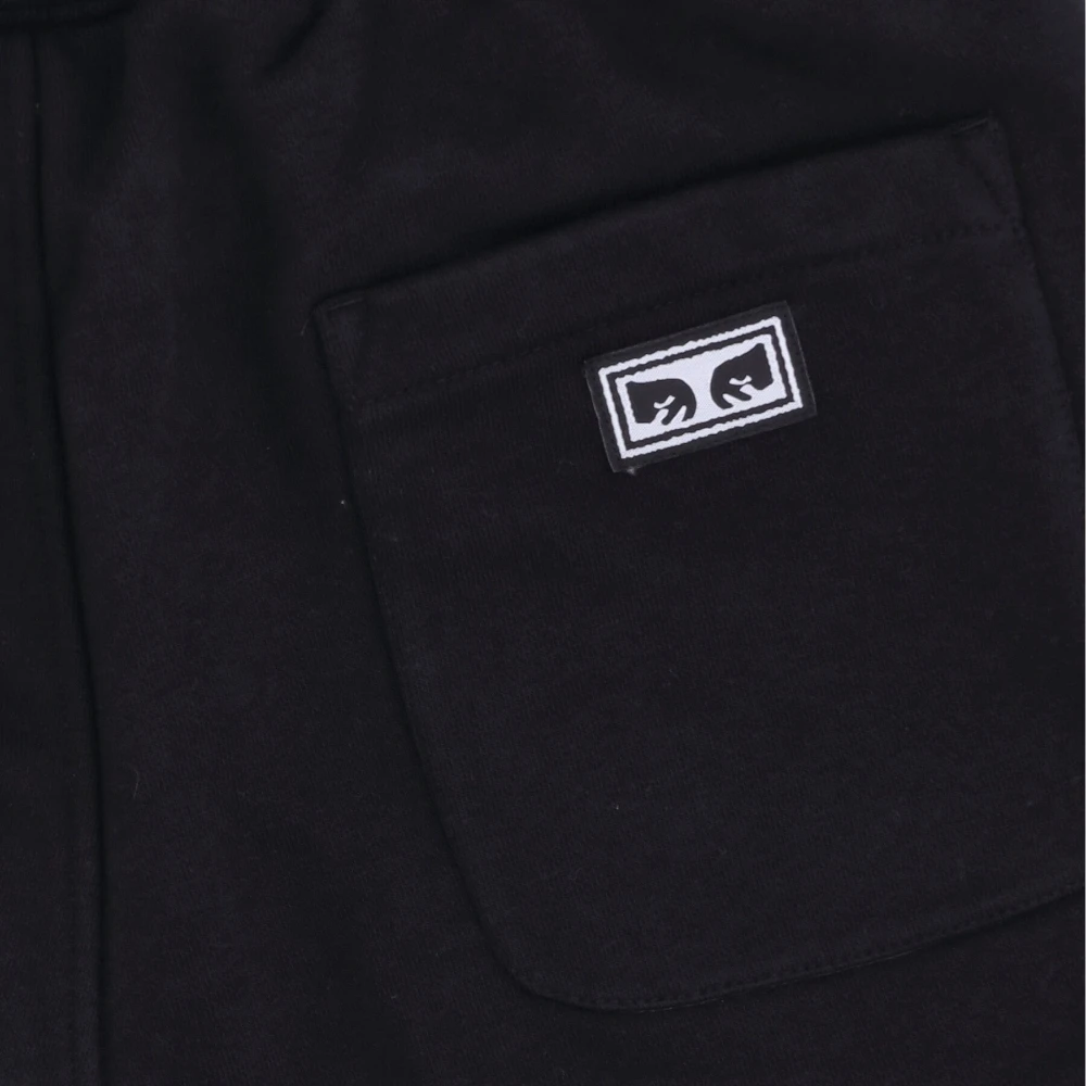 Obey Lisa Terry Zwarte Shorts Black Dames