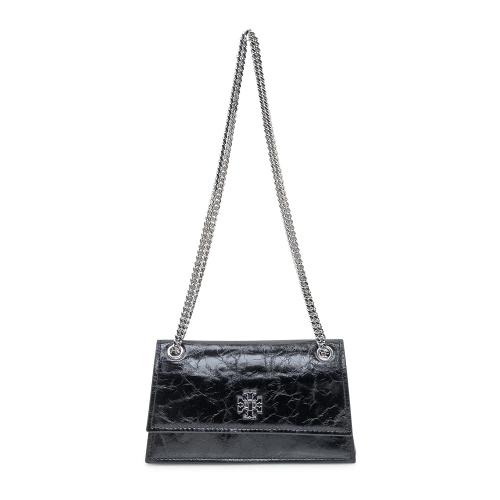 Tory Burch Black Shoulder Bags, Female, One Size, Mini Kira Turnlock Shoulder Bag