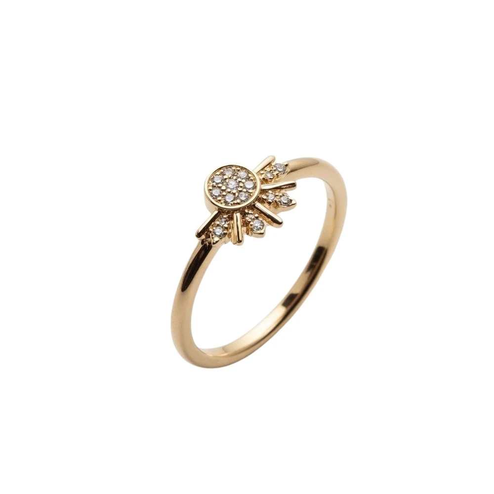 Pandora Anello Sole Luminoso - Female - Rings - Yellow - 52 Mm - Accessories