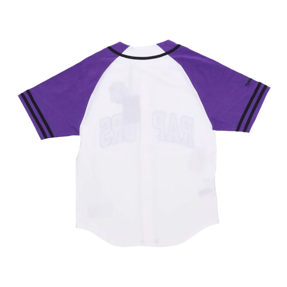 Mitchell & Ness NBA Oefendag Jersey Wit Multicolor Heren