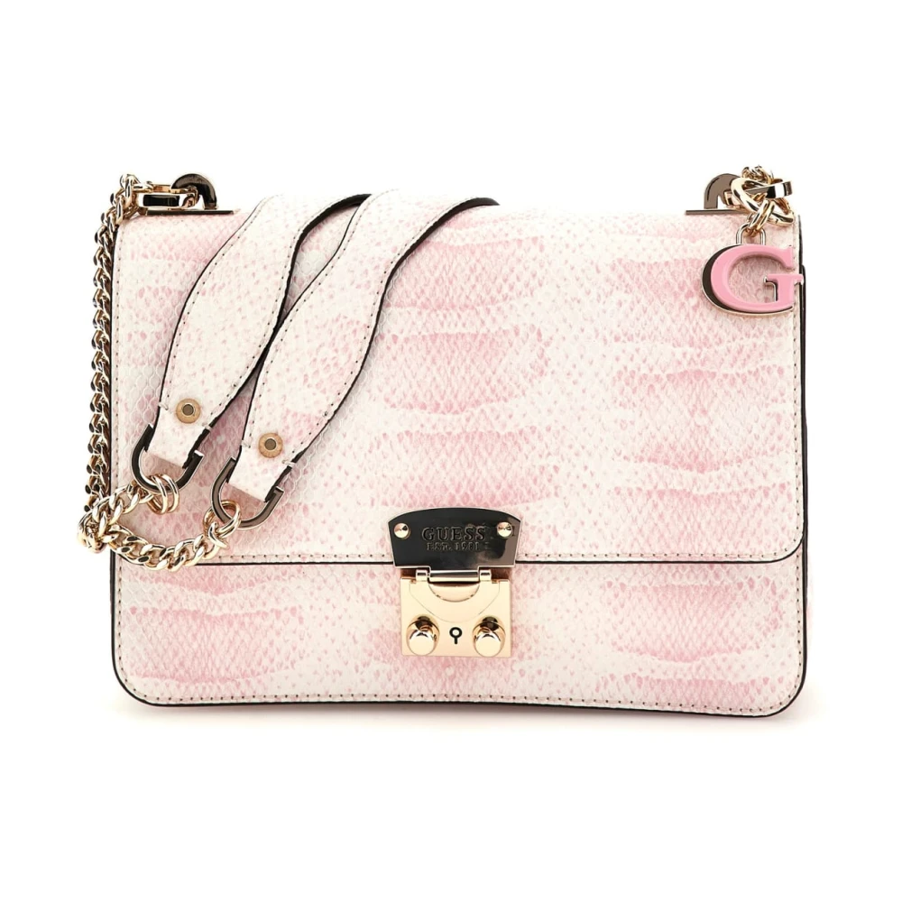 Guess Convertible Crossbody Tas in Roze Pink Dames