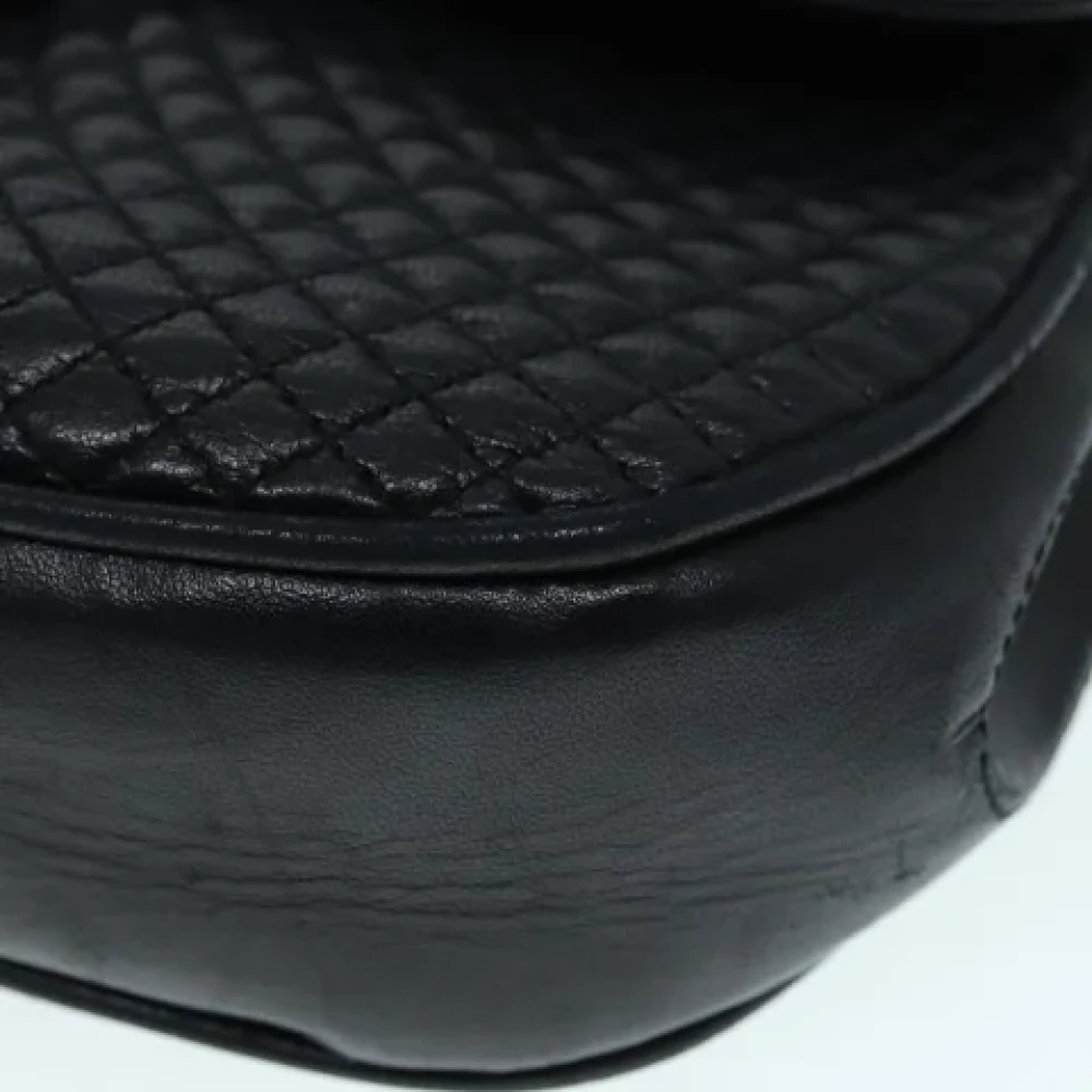 Bally Pre-owned Leather shoulder-bags Black Dames