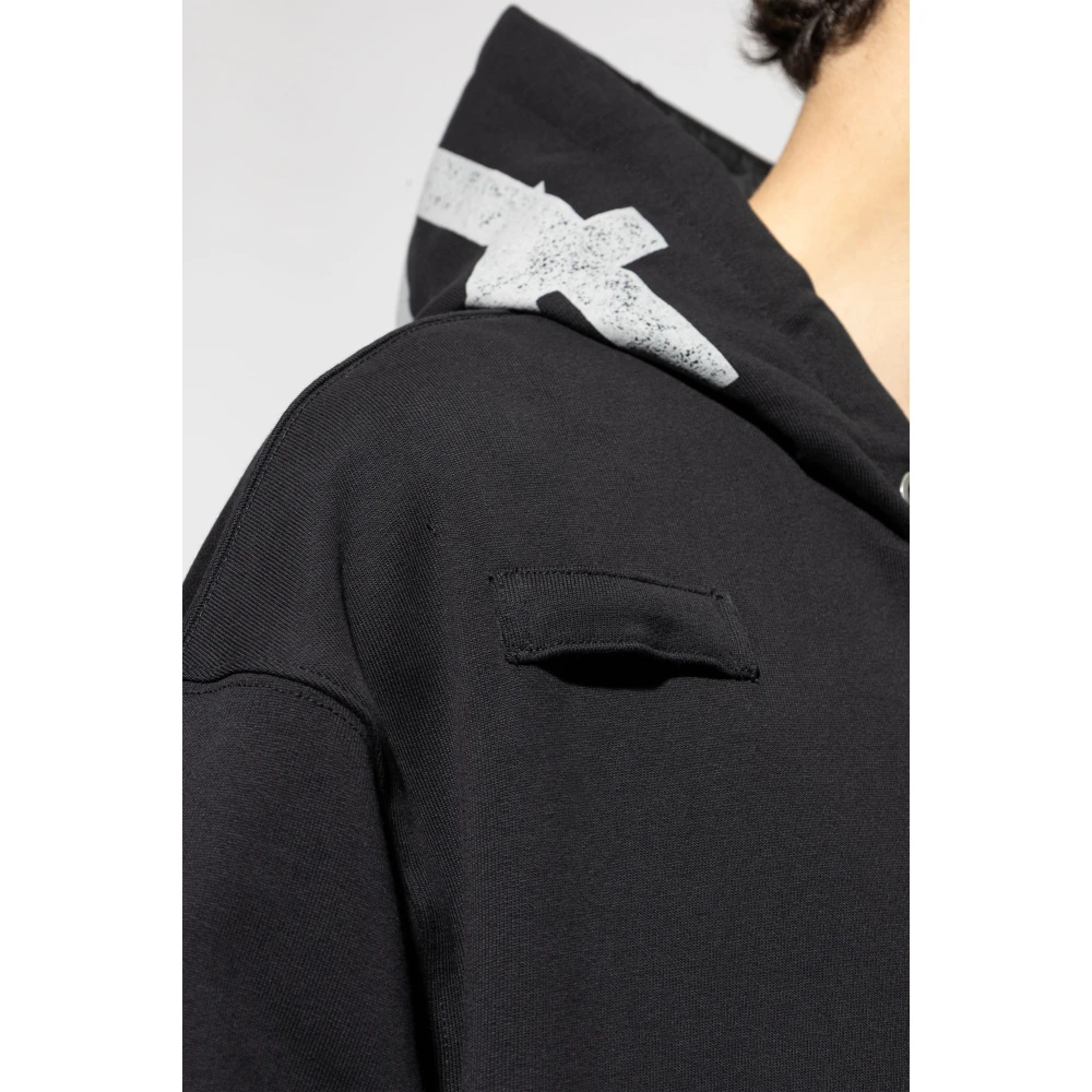 44 Label Group Omkeerbaar Sweatshirt Black Heren