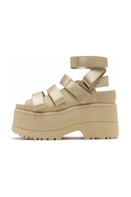 GoldenRise Platform Sandal