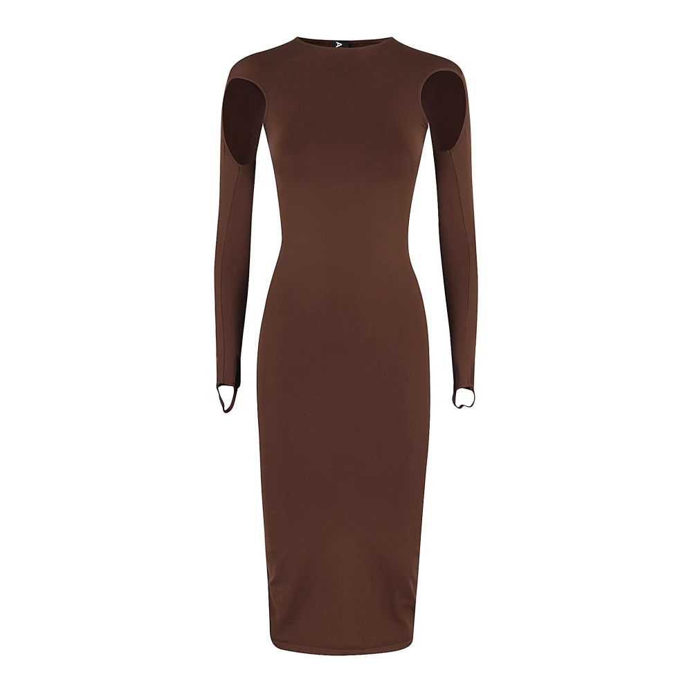 Andrea Adamo Uitgesneden Beeldhouwende Shapewear Brown Dames