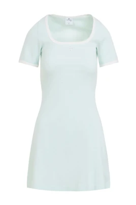 Contrast Dress