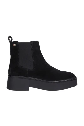 Svarta Chelsea Flag Ankelboots