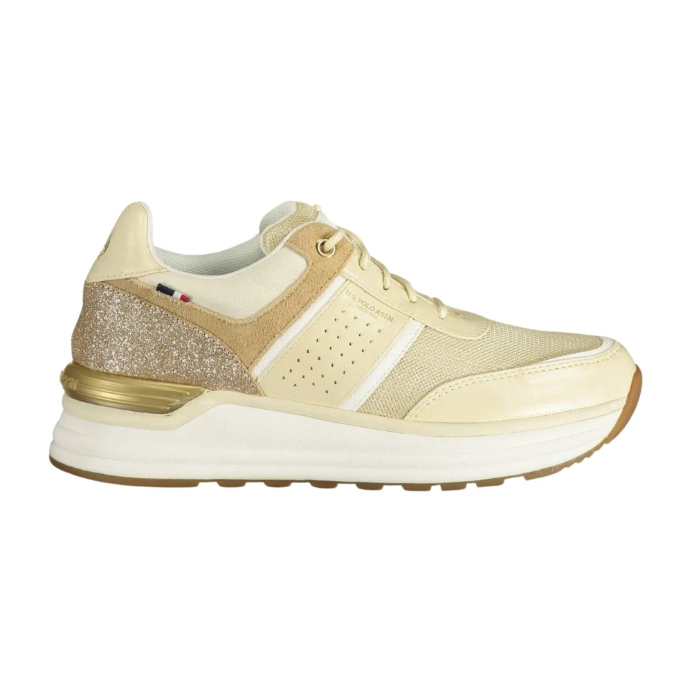 U.s. Polo Assn. Beige Sneakers