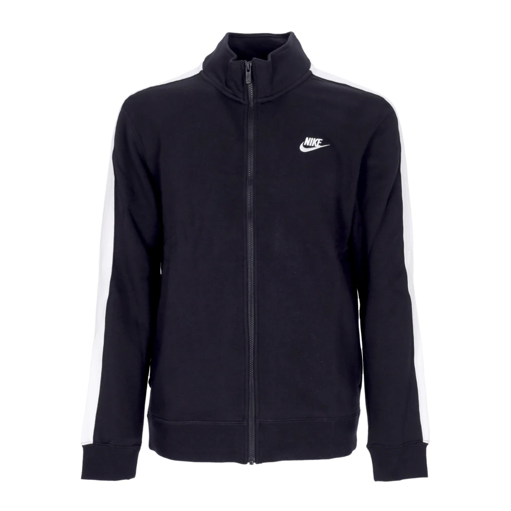 Nike Sportieve Zip-Through Track Jacket Black Heren