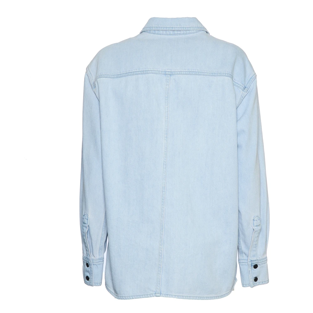 Isabel marant Lichtblauwe Jeansjas Dameskleding Blue Dames