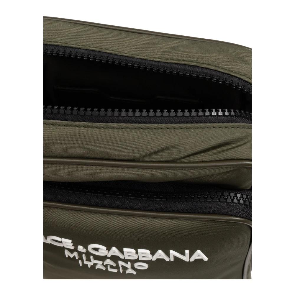 Dolce & Gabbana Schoudertas Green Heren
