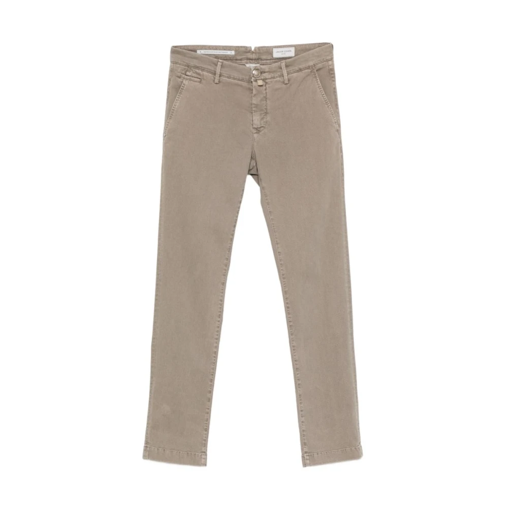 Jacob Cohën Gray Bard Trousers - Male - Slim Fit Jeans - W31 - Jeans