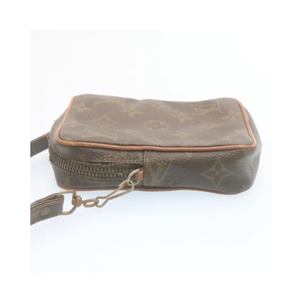 Louis Vuitton Vintage Pre-owned Canvas shoulder-bags Brown Dames