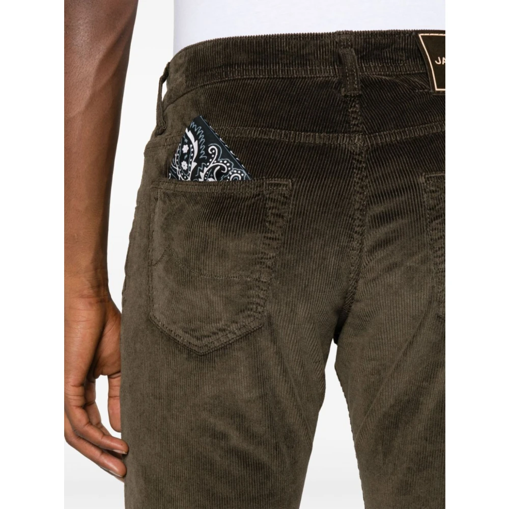 Jacob Cohën Casual Denim Broek Brown Heren