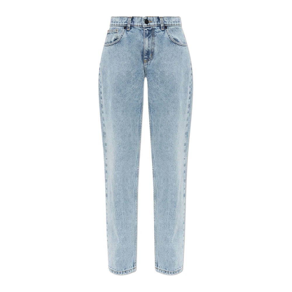 The Mannei Lyon rechte pijp jeans Blue Dames