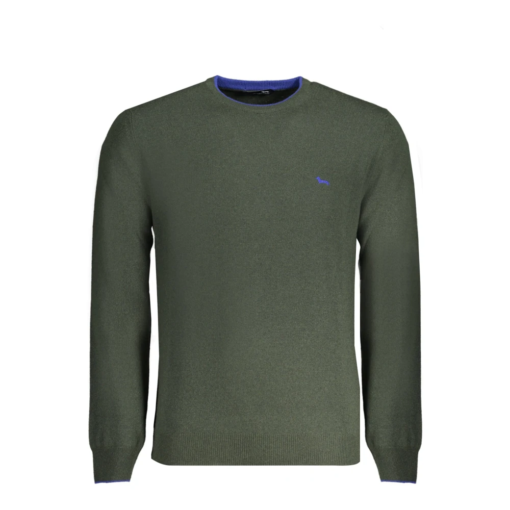Harmont & Blaine Men's Green Jumper Extra Large