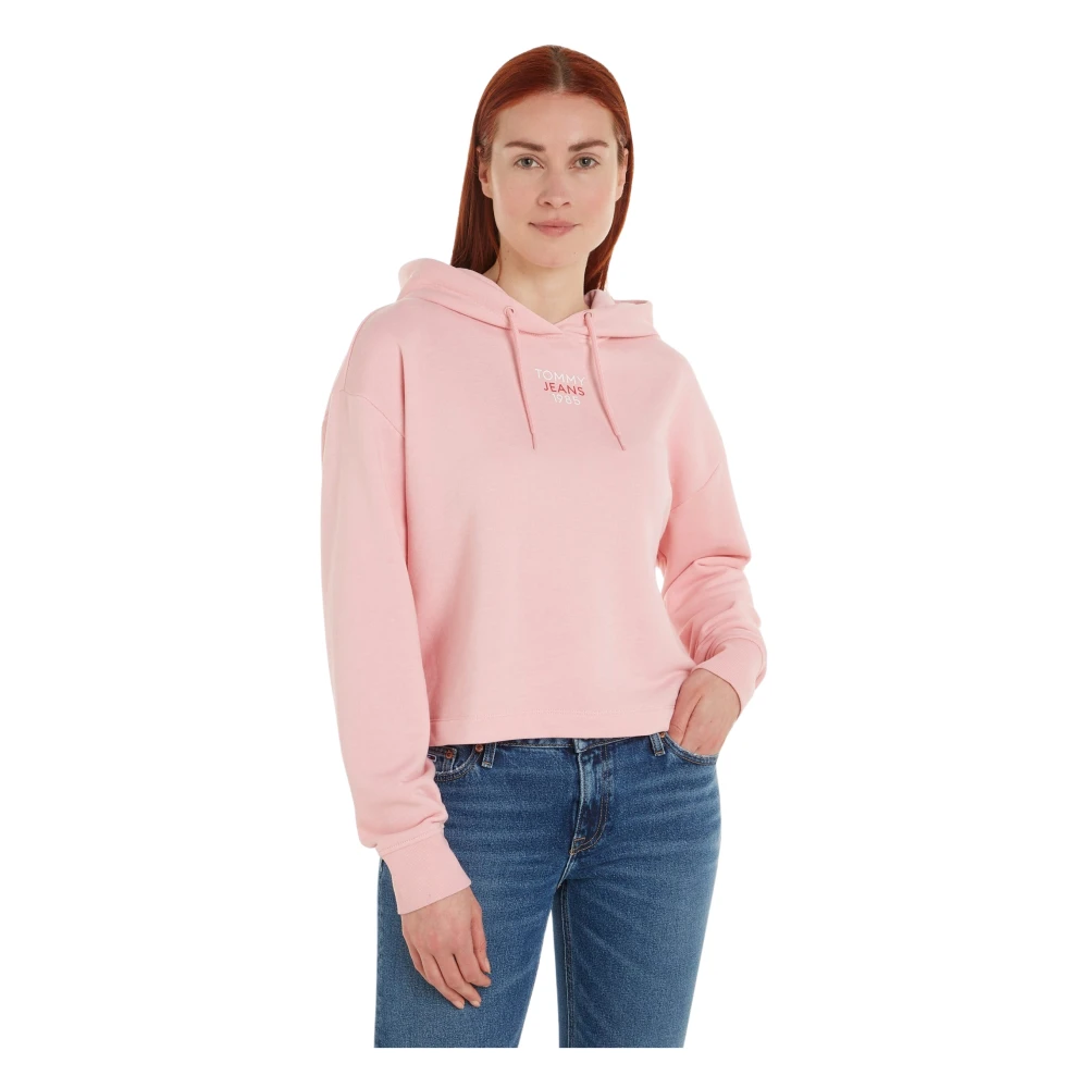 Tommy Jeans Ballet Pink Sweater Pink Dames