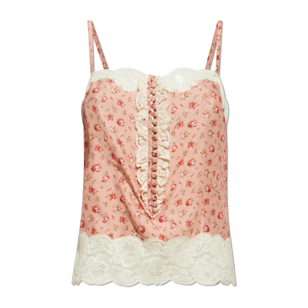 Dolce & Gabbana Donna Rosa Top, M, New,