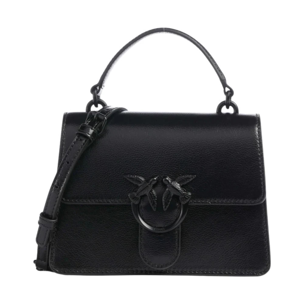 Pinko Women's Black Mini Love Bag One Top Handle Light - Handbags - One Size - Bags