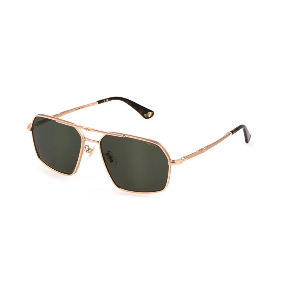 Police Men's Yellow Sunglasses, 58 Mm, Sungles