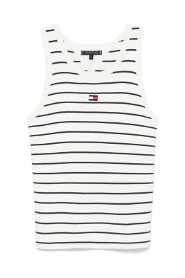 white-logo-patch-sleeveless-sweater