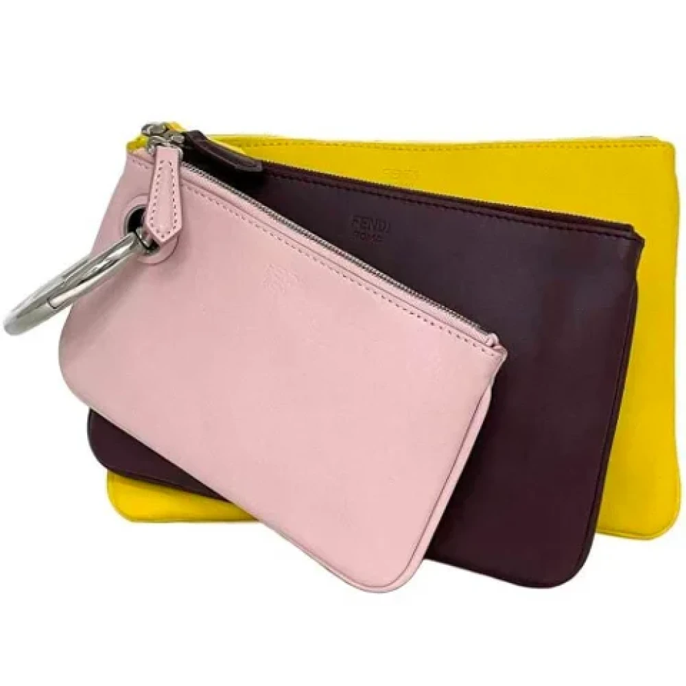 Fendi Vintage Pre-owned Fabric fendi-bags Multicolor Dames