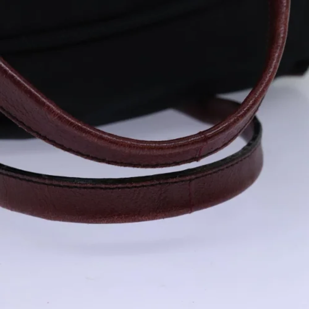 Prada Vintage Pre-owned Nylon travel-bags Black Dames