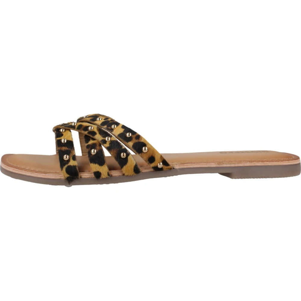 Gioseppo Women's Multicolor Sabelle Sandal Sliders - Sliders - 8 Uk - Shoes