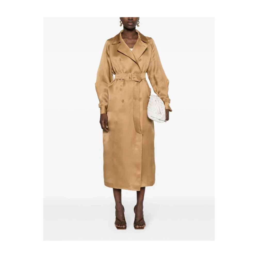 Max Mara Stijlvolle Sacco Tas Brown Dames
