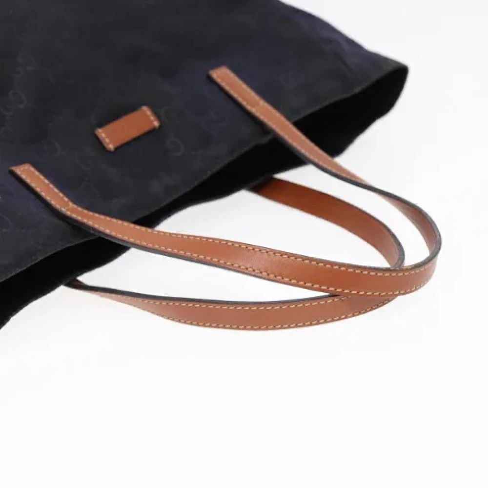 Gucci Vintage Pre-owned Nylon totes Black Dames