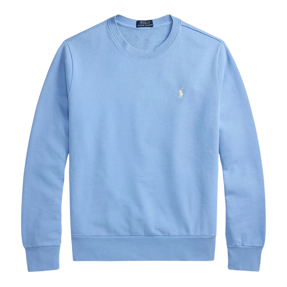 Ralph Lauren Men's Blue Loopback Fleece Sweatshirt - Sweatshirts - L - Sweatshirts & Hoodies