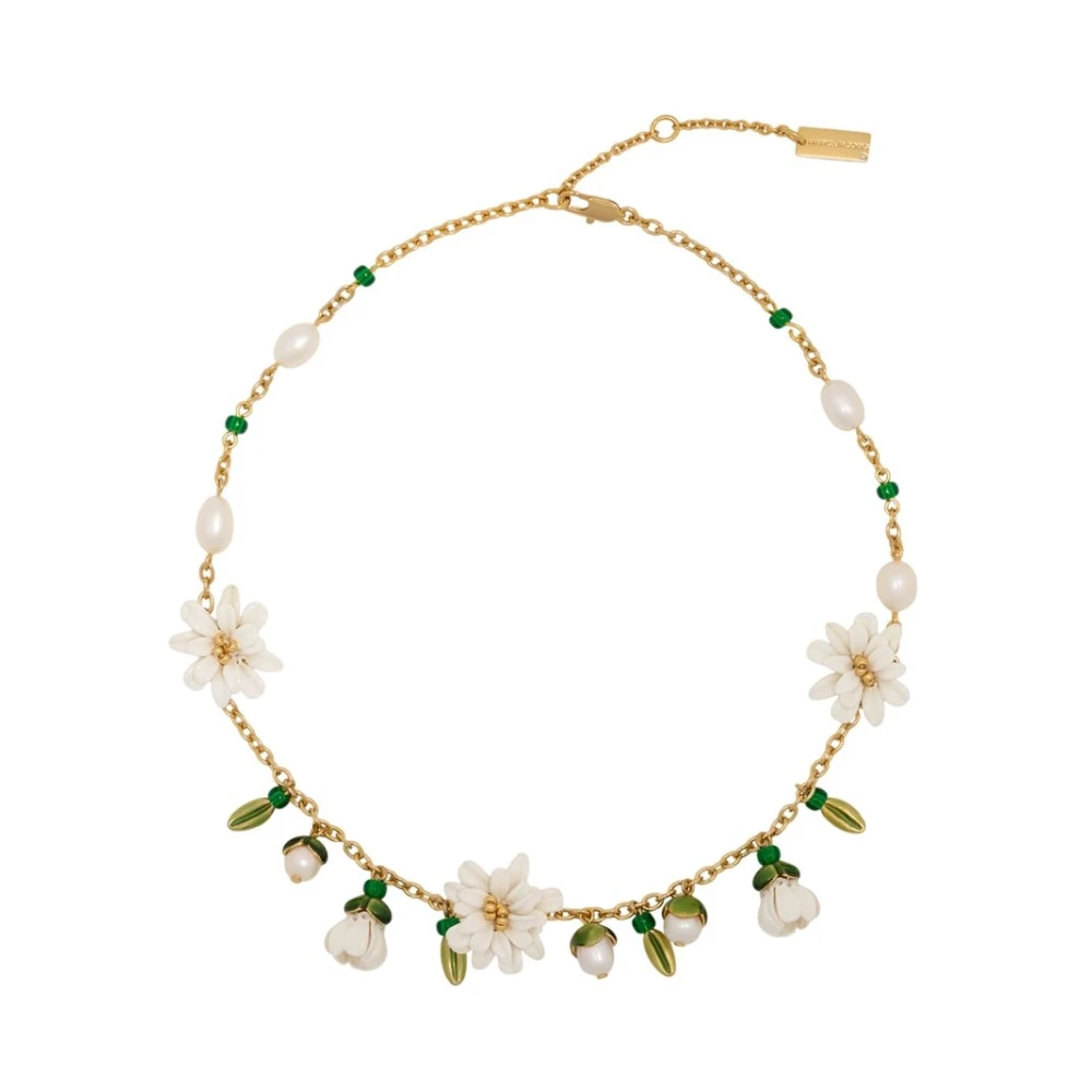 Marc Jacobs Women's Yellow Rooted Daisy Necklace - Necklaces - One Size - Accessories