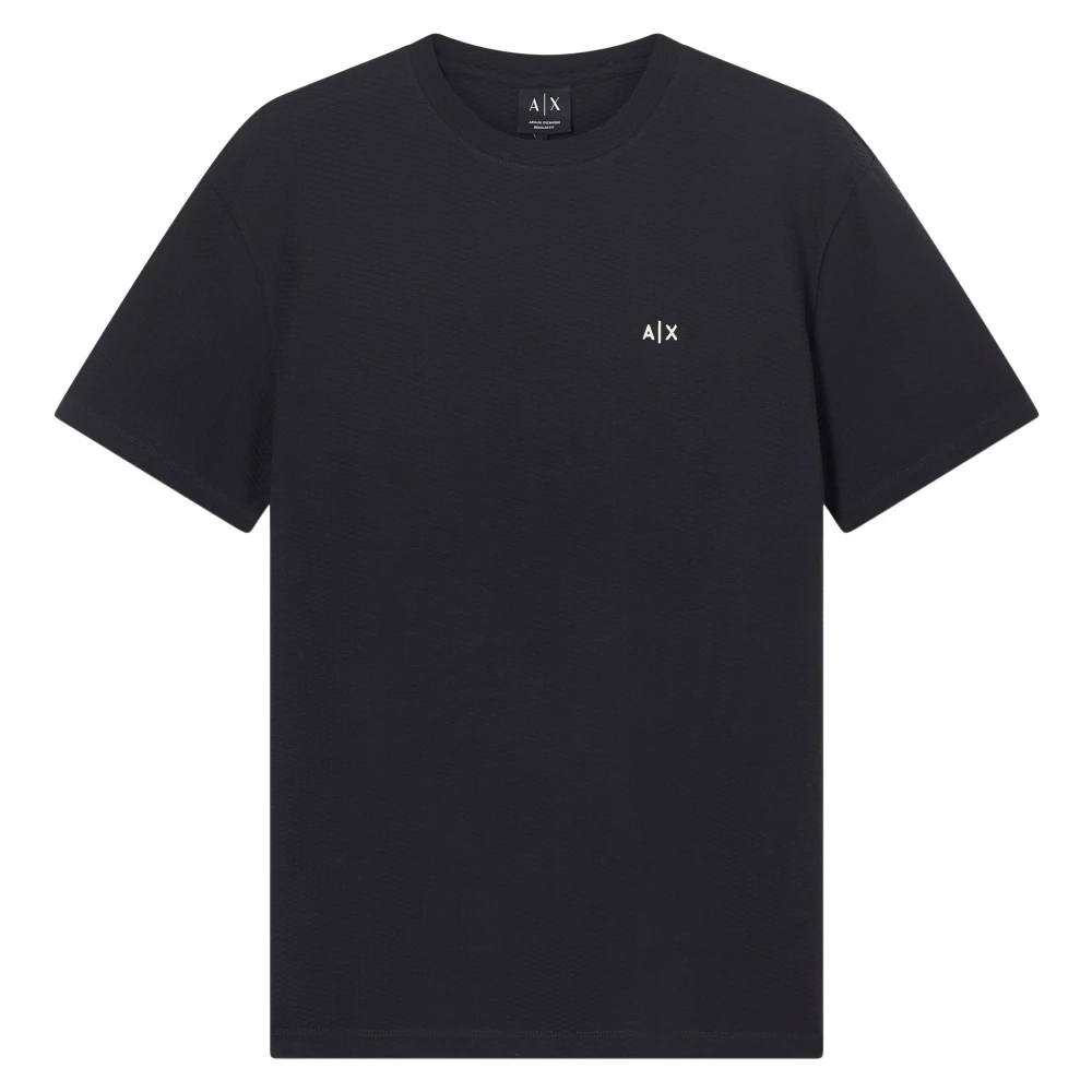 Armani Exchange Hombre Negro Camisetas, Talla: M