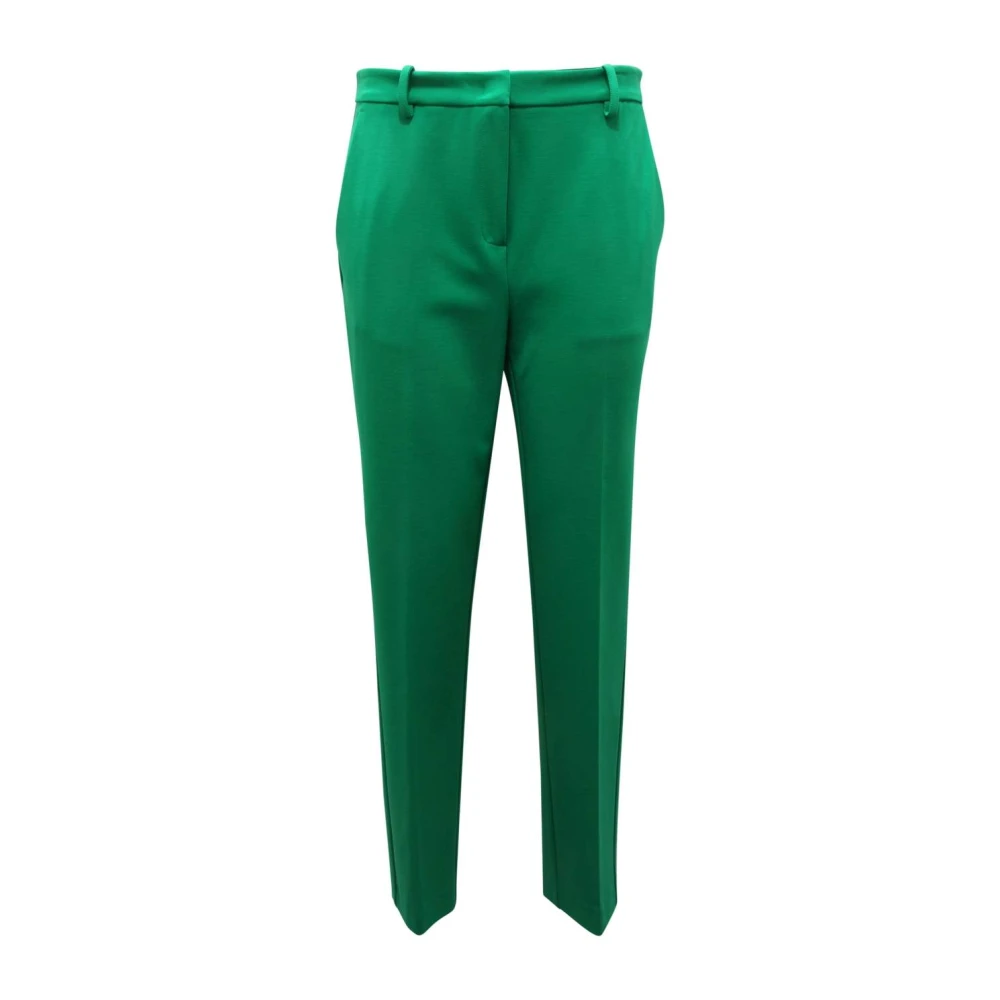 Pinko Women's Green Pauline Trousers Made In Italy