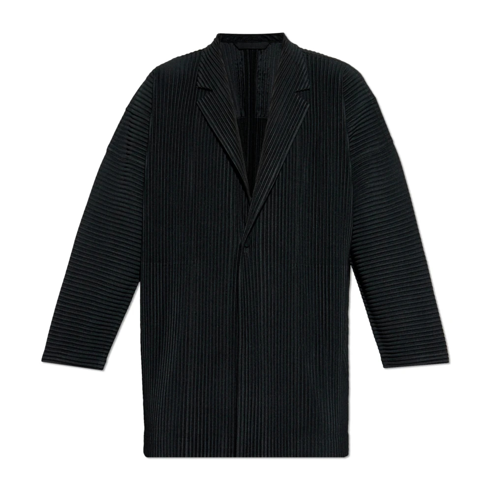 Issey Miyake Geplooide blazer van Homme Plisse Black Heren