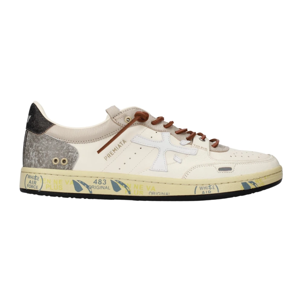 Premiata Men's Beige Bskt Clay Trainers - Sneakers - 8 Uk - Shoes