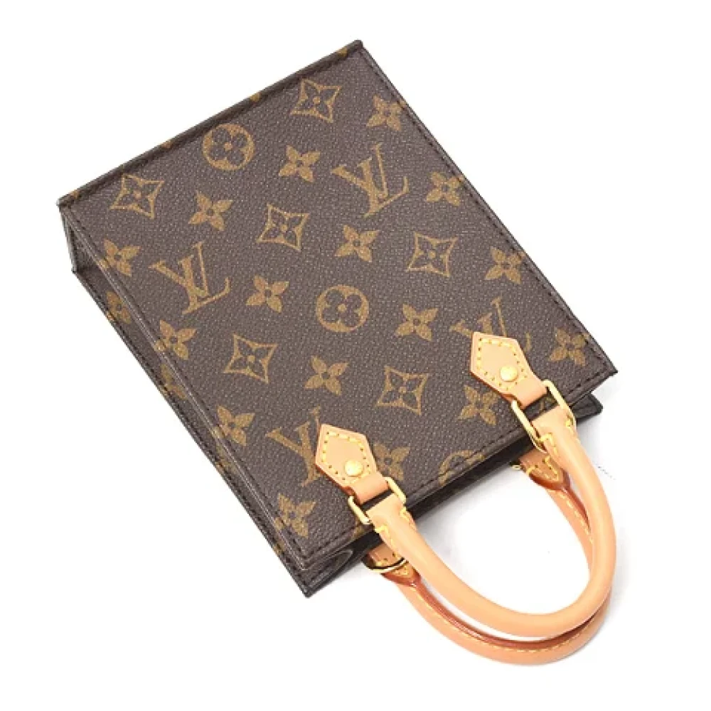 Louis Vuitton Vintage Pre-owned Canvas handbags Brown Dames