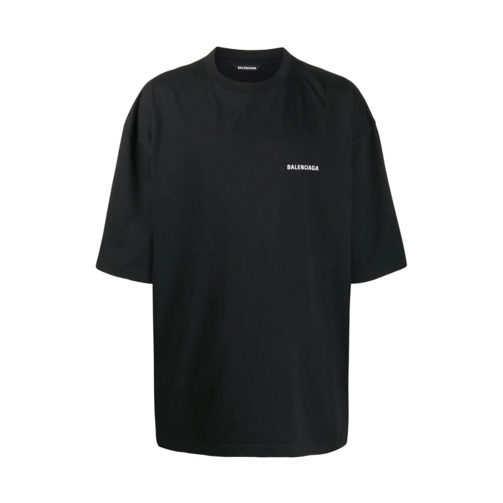 Balenciaga intage Jersey Zwart T-Shirt Black Heren