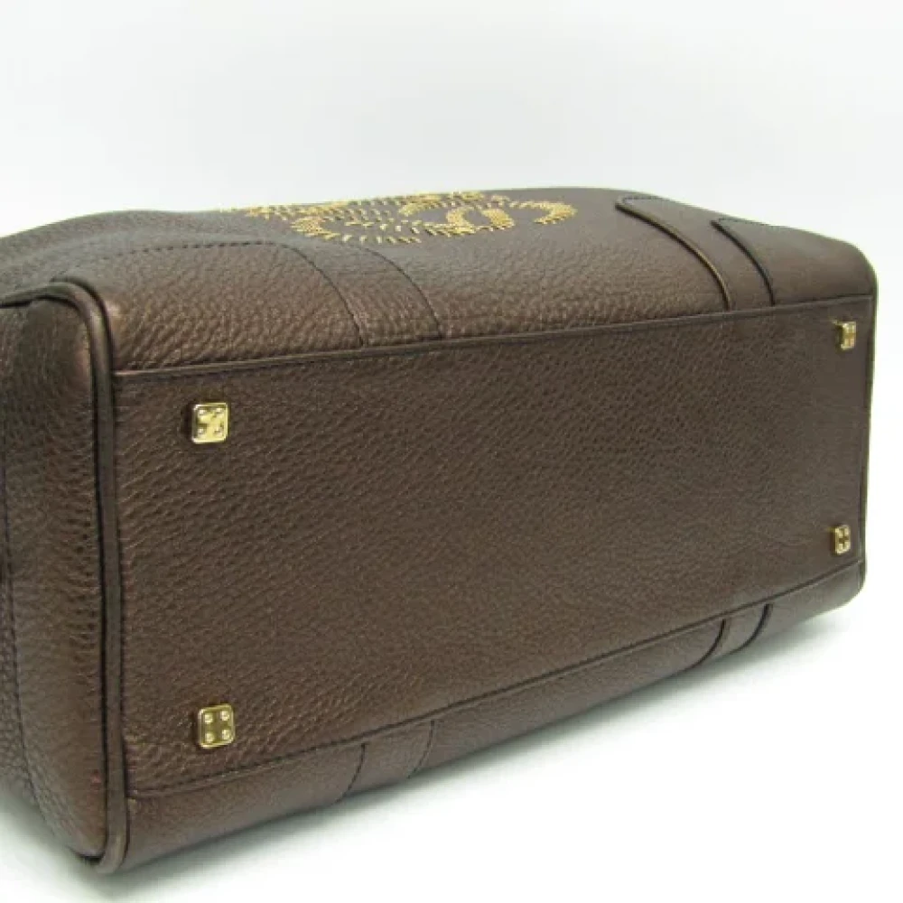 Loewe Pre-owned Leather handbags Brown Dames