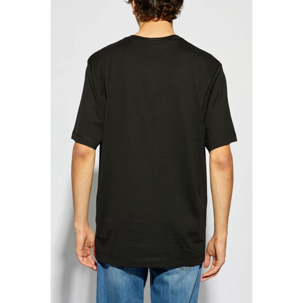 Dolce & Gabbana T-shirt met logo Black Heren