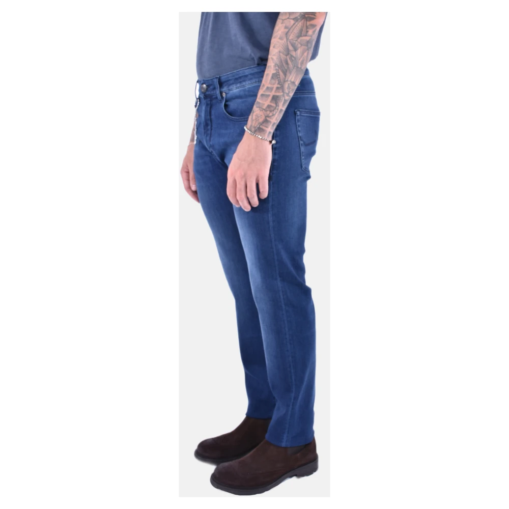 PAUL & SHARK Denim Stretch Tencel Jeans Blue Heren