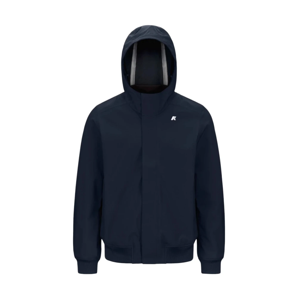 K-Way Uomo Blu Giacche, 2XL, New,